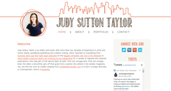Desktop Screenshot of judysuttontaylor.com